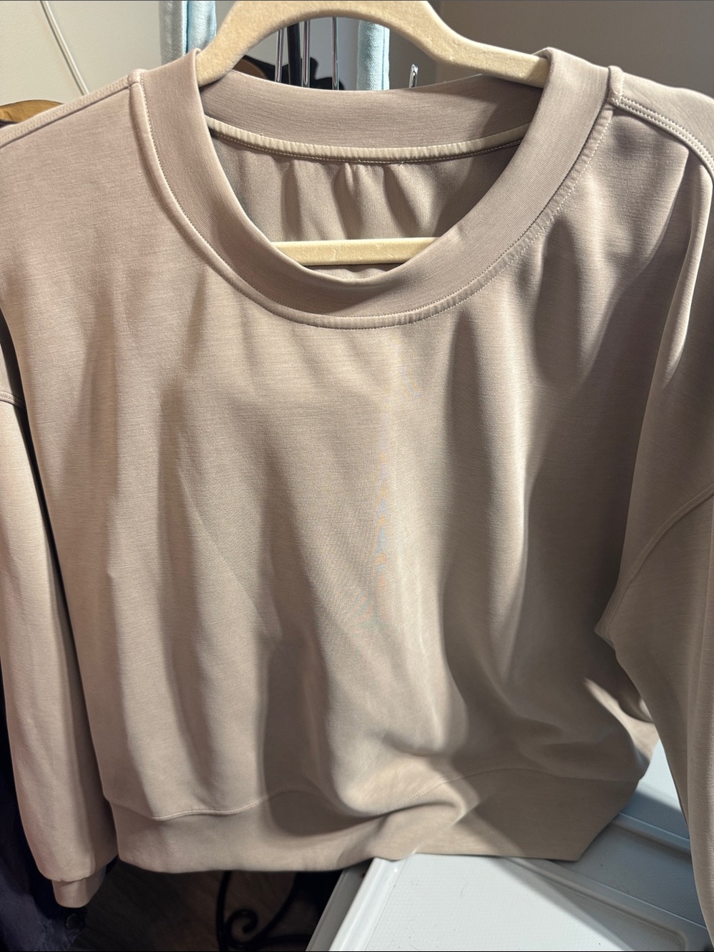 lululemon soft-stream longsleeve. size 8
